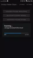 Empty Folder Cleaner پوسٹر