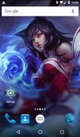 Ahri HD Live Wallpapers Cartaz