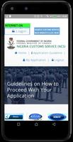 Nigeria Customs Service and Recruitment Portal App capture d'écran 1