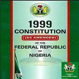 Nigeria Constitution 1999 As Amended simgesi