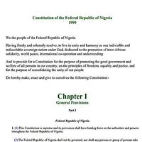 Nigeria Constitution 1999 As Amended تصوير الشاشة 3