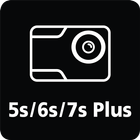 5s/6s/7s Plus Actioncam ไอคอน
