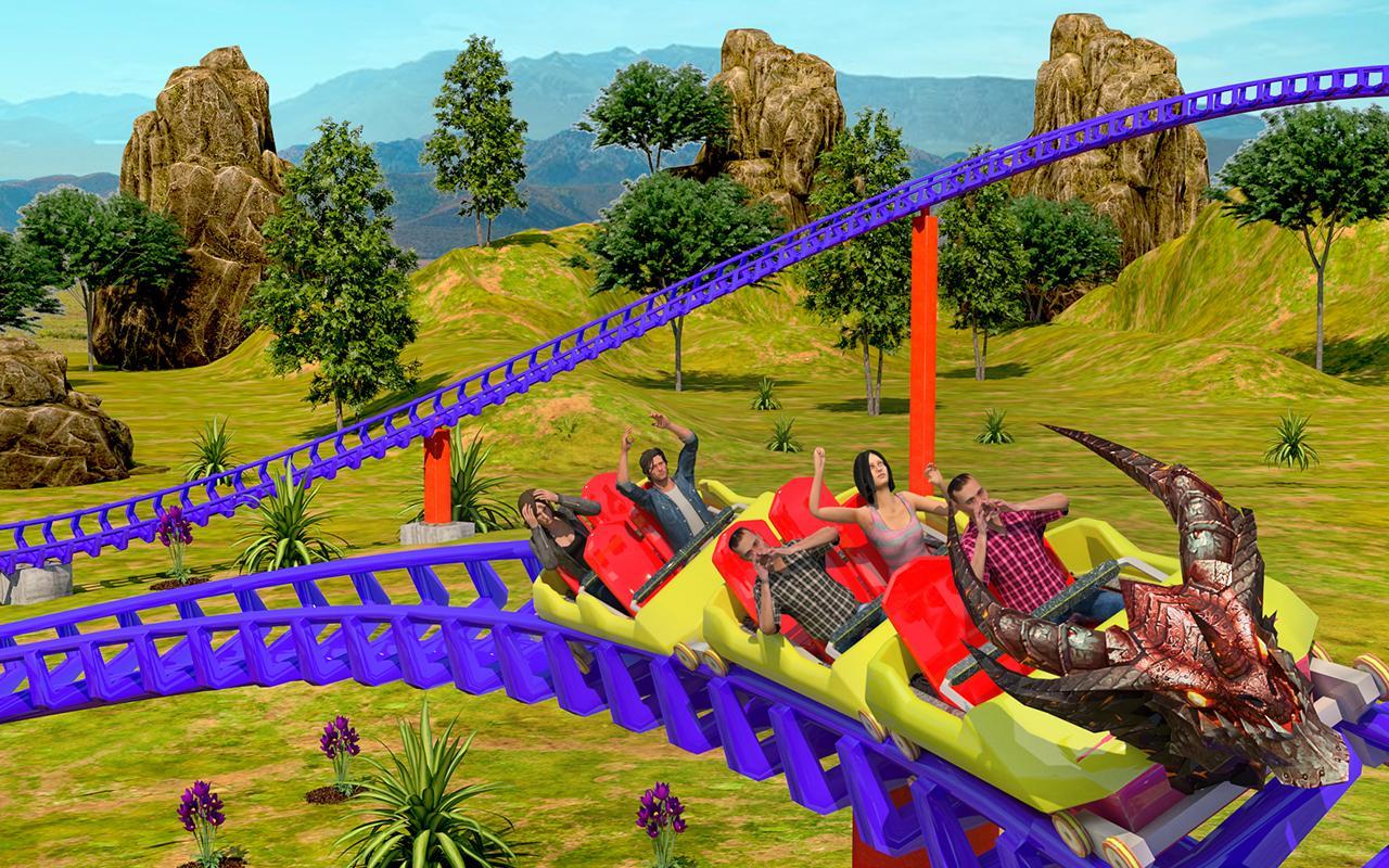 Roller Coaster Theme Park Ride For Android Apk Download - youtube videos jelly roblox theme park