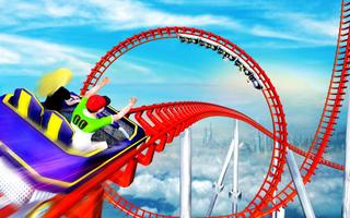 Roller Coaster Theme Park ポスター