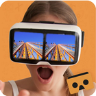 Roller Coaster 360 VR Zeichen