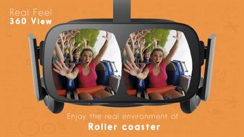 پوستر Roller Coaster 360 VR