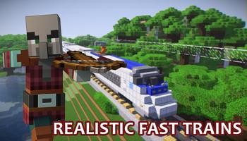 پوستر Train Mod for Minecraft PE
