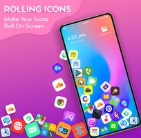 Rolling Icons Gravity Launcher Affiche
