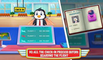 Airport Activities Adventures Airplane Travel Game imagem de tela 1