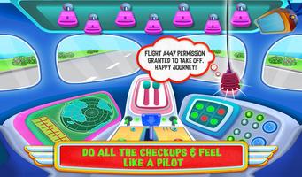 Airport Activities Adventures Airplane Travel Game capture d'écran 3