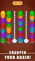 Hexa Sort 3D screenshot 2