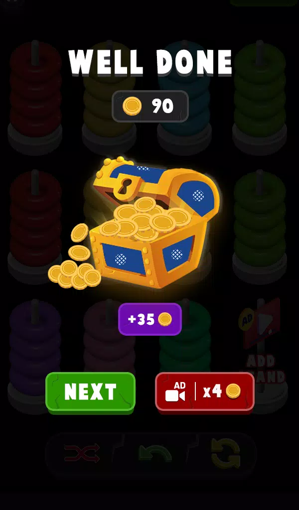 Hoop Stack Color Sort Puzzle