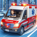 سائق سيارات اسعاف لعبه محاكي biểu tượng