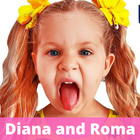 diana and roma videos-icoon