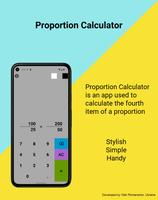 Proportion Calculator Cartaz