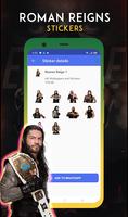 WAStickerApps - Roman Reigns stickers for WhatsApp capture d'écran 1