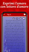 1 Schermata Lettere d'amore e Messaggi