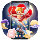 Romantic Couple Love Night Theme APK