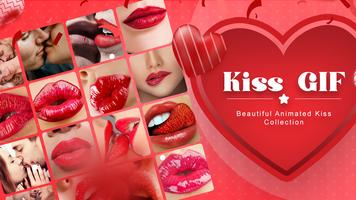 Kiss GIF & Status Affiche