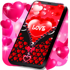 Romantic lock screen icono