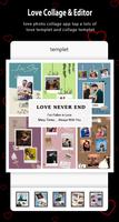 Love Collage Maker & Editor syot layar 2