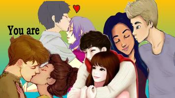 WA Stickers 18+ - love - sexy plakat