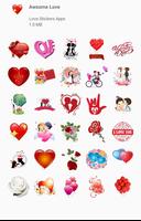 Romantic Love Stickers - WA Stickers WaStickerApps Affiche