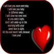 ”Romantic love messages images