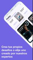 Reto de Ejercicio y Fitness Poster