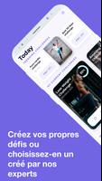 Défi d'exercices et Fitness Affiche