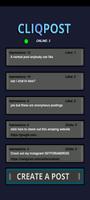 Cliqpost: Anonymous Postings скриншот 2