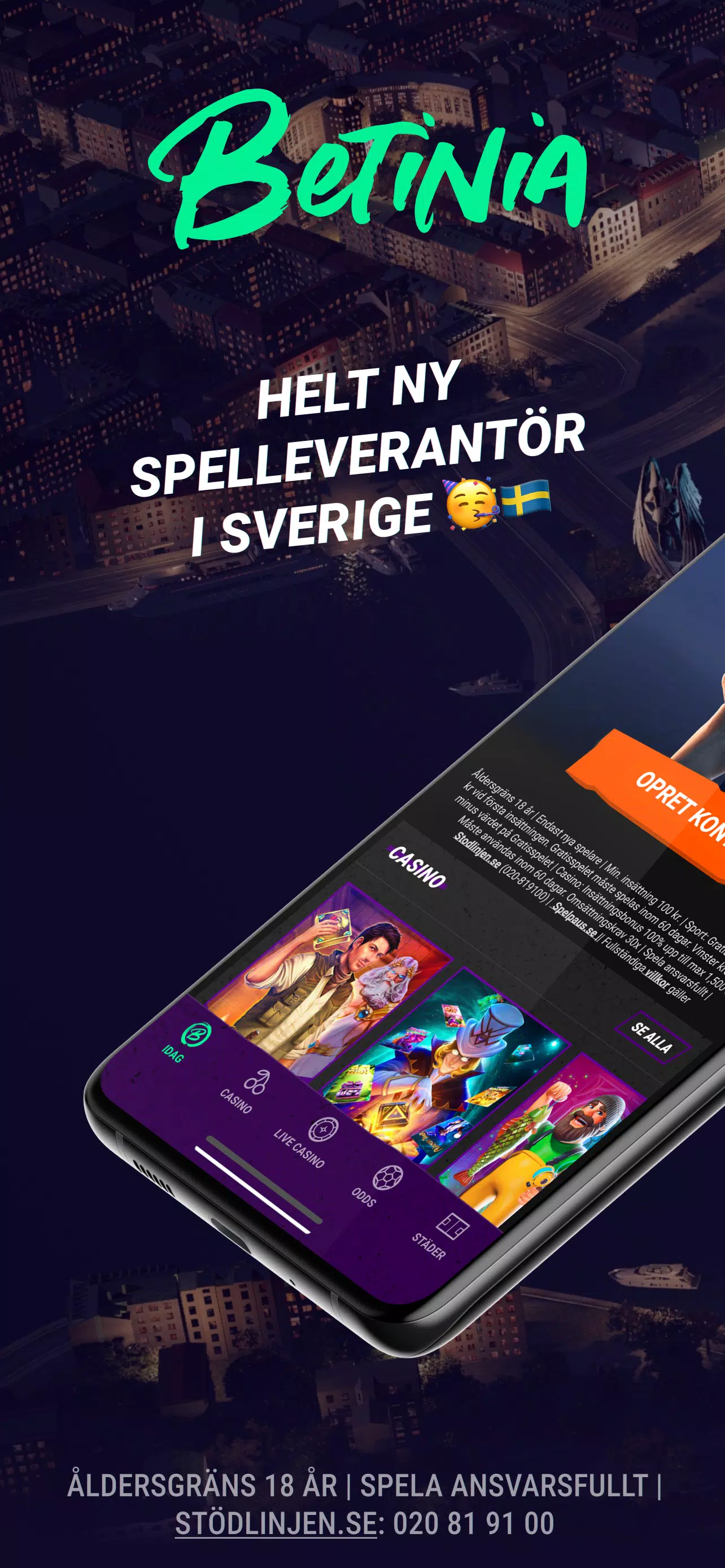 Betinia-Sport och Casino Betinia-Sport och Casino