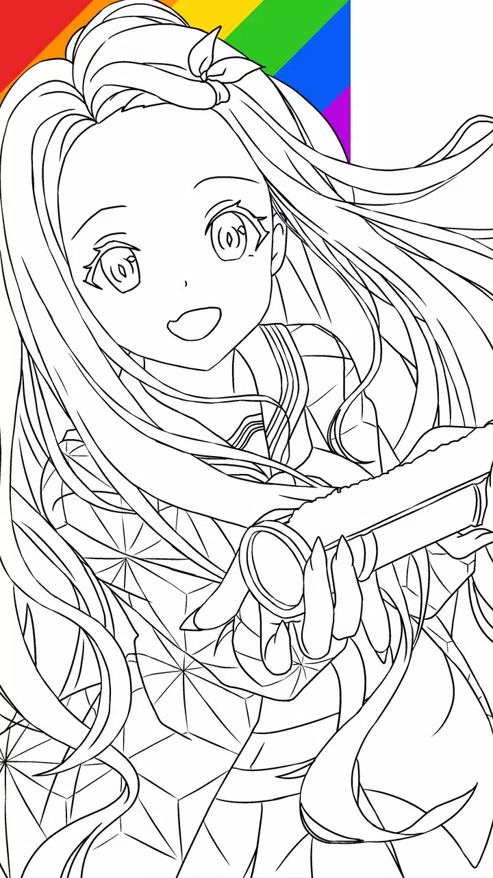 57  Anime Coloring Pages Nezuko  Free