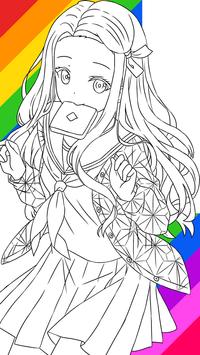 840 Nezuko Coloring Pages Cute  Best Free