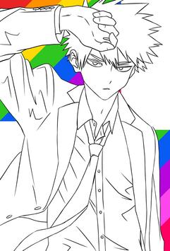 libro de colorear mha bakugou for android apk download