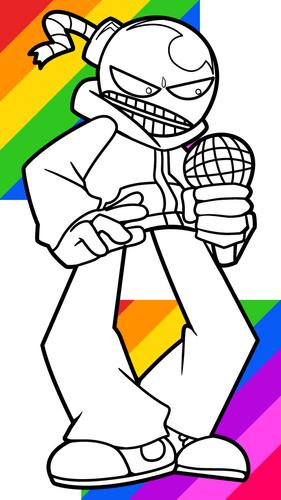 Friday Night Funkin Coloring FNF for Android - APK Download