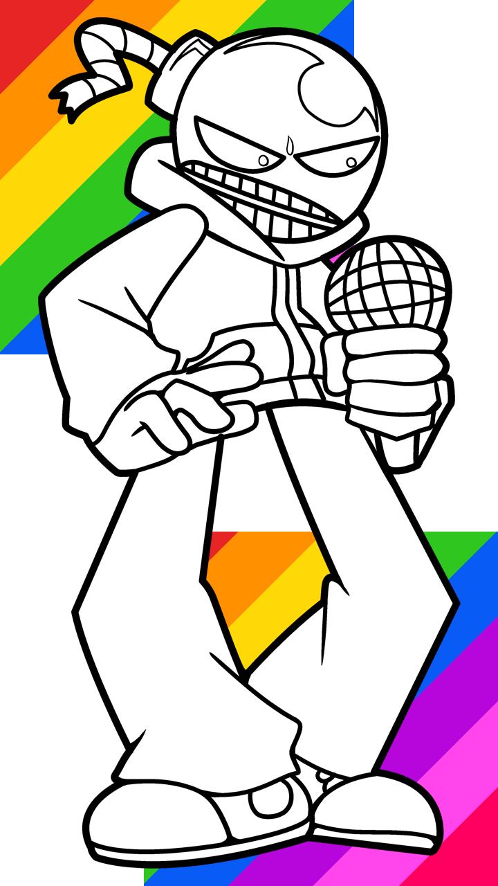 Friday Night Funkin Coloring Fnf For Android Apk Download Friday Night Funkin Coloring Fnf For Android Apk Download
