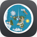 Flat Earth Sun, Moon Clock APK