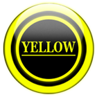 Yellow Glass Orb Icon Pack Zeichen