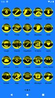 Yellow Icon Pack Style 2 imagem de tela 2