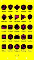 Black and Pink Icon Pack স্ক্রিনশট 3