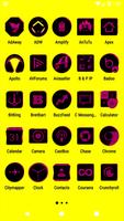 Black and Pink Icon Pack 截圖 1