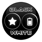 Flat Black and White Icon Pack 아이콘