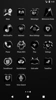 برنامه‌نما Black Fold Icon Pack ✨Free✨ عکس از صفحه