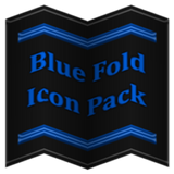 Blue Fold Icon Pack ✨Free✨ ícone