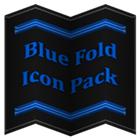 Blue Fold Icon Pack ✨Free✨ Zeichen