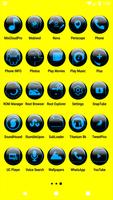 Blue Glass Orb Icon Pack imagem de tela 3