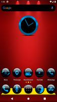 Blue Glass Orb Icon Pack Affiche