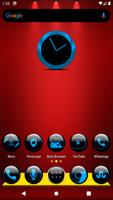 Blue Glass Orb Icon Pack постер