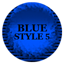 Blue Icon Pack Style 5 APK